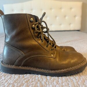 Birkenstock Brown Lace Up Boots